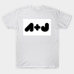 Initials A+J T-Shirt